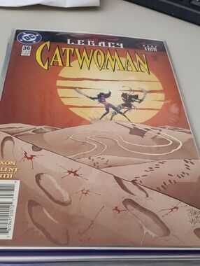 DC Catwoman Comic - Orange and Brown